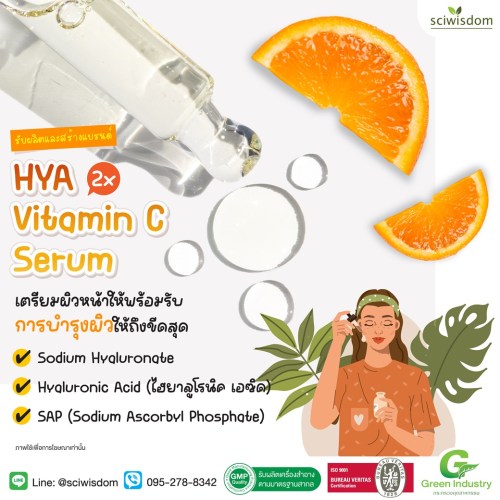ไฮยา วิตามินซี เซรั่ม Hya 2X Vitamin C Serum   30g. A M